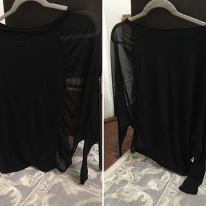 EUC Karma drop shoulder with one mesh sleeve